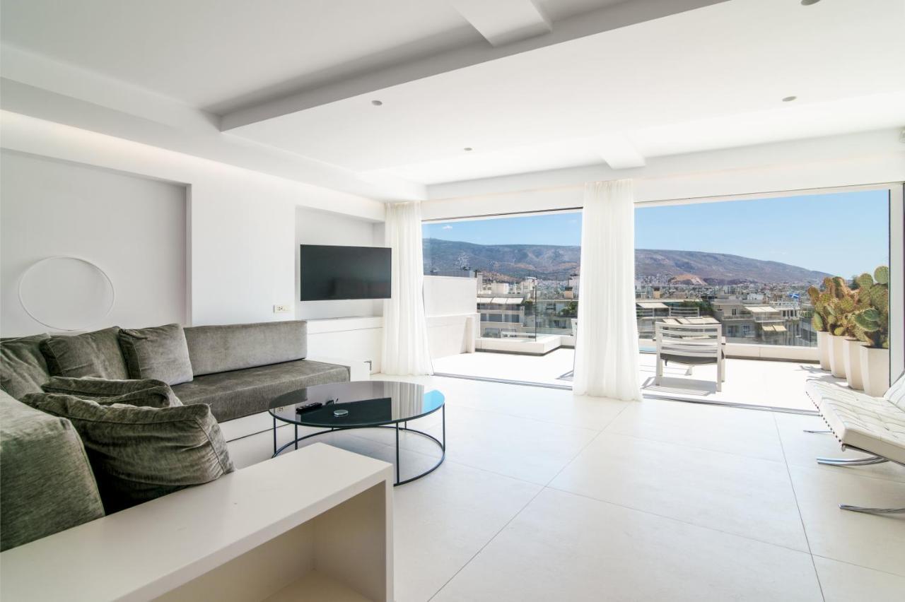 شقة Kolonaki Square Panorama Penthouse أثينا المظهر الخارجي الصورة
