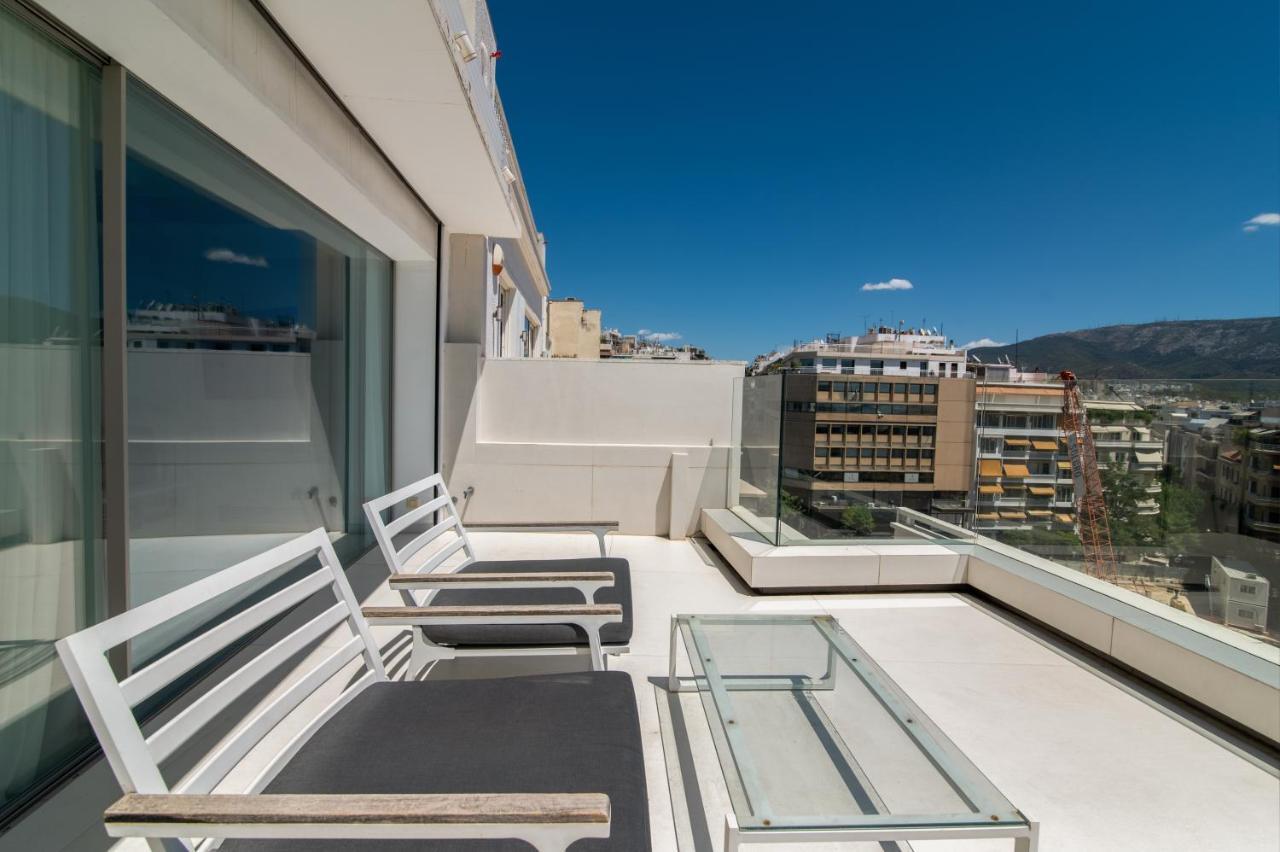 شقة Kolonaki Square Panorama Penthouse أثينا المظهر الخارجي الصورة