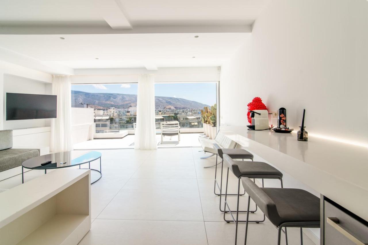 شقة Kolonaki Square Panorama Penthouse أثينا المظهر الخارجي الصورة